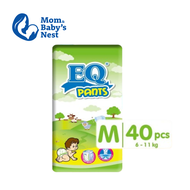 EQ Pants Medium (6-11 kg) - 40 pcs x 1 pack (40 pcs) - Diaper Pants
