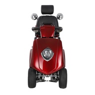 four-wheeled motorcycle electric 4 wheel mobile scooter elderly electric bike Adjustable seat backre