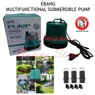 EBANG PUMP MULTIFUNCTIONAL SUBMERSIBLE FISH TANK POND AQUARIUM CHANGE WATER FILTER PUMP