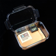 Cuban Cigare Case Portable Ciger Humidor Travel Cigarr Sealed Box with Free 69% Moisturizing Bag＋Cedar Wood Chips＋Hygrometer Men Smking Gadget Gift
