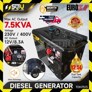 EUROX TDH7513 Diesel Generator / Penjana 7.5KVA