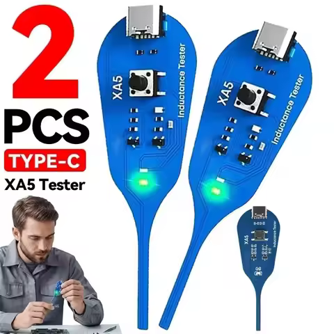 Type-C Powered Mainboard Coil Testing Tool XA5 Inductor Tester Inductance Fault Detection Repair Too