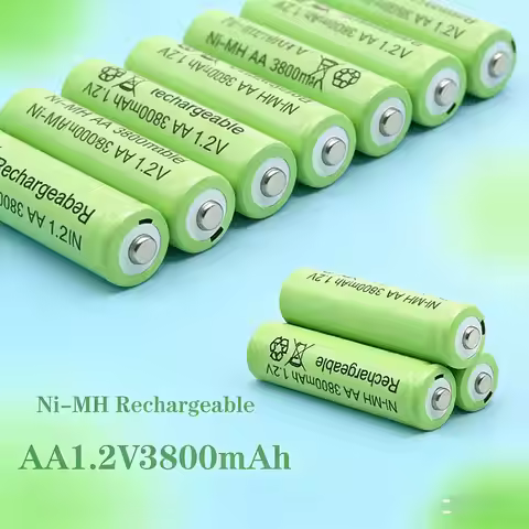 Must-Choose! AA 1.2V 3800mAh Nickel-Metal Hydride (NiMH) Rechargeable Battery, Suitable for Toys and
