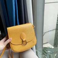 LV水波紋中古馬鞍包