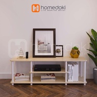 Homedoki Modern Minimalist TV Table Minimalist Wooden TV Table/ TV Shelf/ Minimalist TV Cabinet/