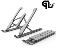 【FULL BODY STEEL】Laptop Stand12-15.6 Inch Laptop Holder Metal Aluminum Alloy Adjustable Stand Portable Stand Foldable Lightweight Bracket Laptop Holder Tablet