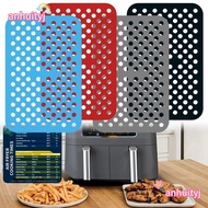 ANHUITYJ Air Fryer Mat Accessories Rectangle Nonstick For Ninja DZ201 Foodi for Ninja Foodi DZ201