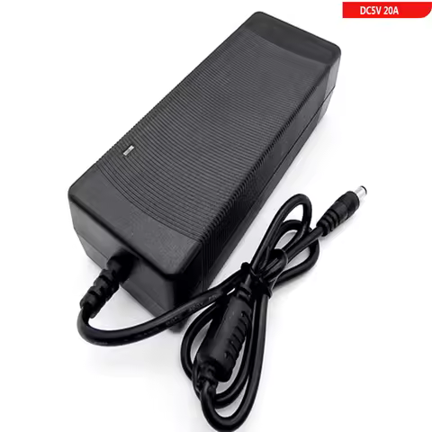 DC5V 20A LED Power Supply Adapter PSU Replacement 100W Charger 5.5mmx2.5mm DC Connector For ARGB LED