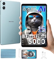 Blackview LINK 2 8.68 Inch Tablet Android 15, 12GB + 128GB/1TB Expansion, Two Speakers, 5G WiFi Tabl