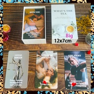 Whats The Tea ? Oracle Card | Meaning on the Cards | Standard Big Size 12x7cm | Divination Cards | F