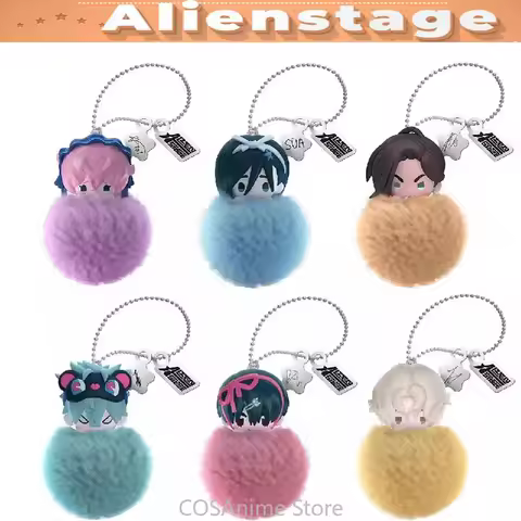 Game Alien Stage Luka Till Sua Ivan MiZi Hyuna Maumet Cosplay Mini Plush Pendant Keychain Hangings M