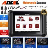 ANCEL MT700 Motorcycle Obd2 Scanner Diagnostic Tool for Harley/Honda/Yamaha/Victory/Indian/Polaris/BRP Scanner ABS Check Engine Code Reader with Oil Light Reset 30+ Function Android