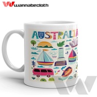 Australia Mug Australia Mug Custom Gift Souvenir Gift Australia Mug World City v4