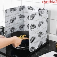 Aluminum Foldable Kitchen Gas Stove Baffle Plate Kitchen Frying Pan Oil Splash Protection Screen Kit