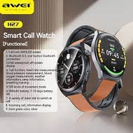 Awei H27 Smart Watch Men Women Sport Wristband Bluetooth Call Wireless Charging Custom Fit IOS Andro