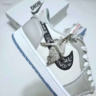 ✘☌NEWNIKE AIR Jordan1 dior low cut Running Shoes Basketball shoes for men and women snekers shoes