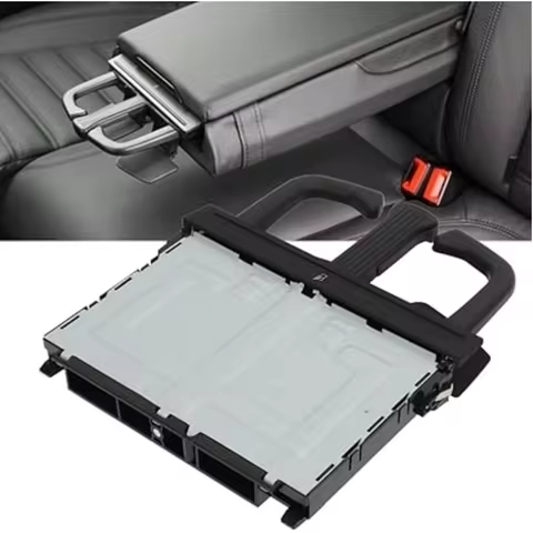 1J0858601C 8P0885995B Foldable Water Cup Drink Holder Beverage Bottle Mount Stand For VW Jetta Golf 