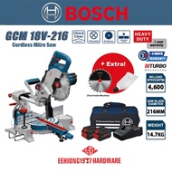 BOSCH GCM 18V-216 Professional Cordless Mitre Saw With BITURBO GCM18V-216 Miter Saw 斜切锯 EEHIONG1977