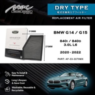 BMW G14 G15 840i 840d 3.0L L6 2020 to 2022 33-3079MX Max Racing Exhaust Performance Drop-in Dry Type