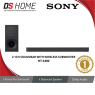 SONY HT-S400 2.1ch Soundbar with Powerful Wireless Subwoofer with Bluetooth Technology