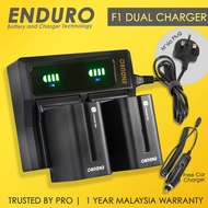Enduro F1 Fast Dual Charger with 2 x FP970 Batteries