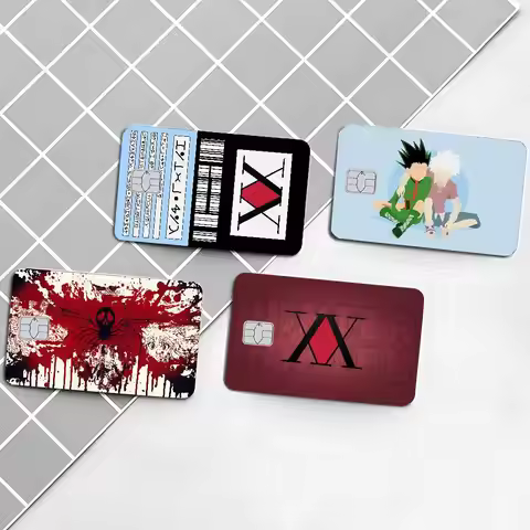 Anime Hisoka Hunter X Hunters Fashion Cute Cartoon Cat Painting Anime Game Unique Film Sticker Case 