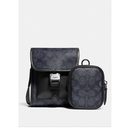 Coach Charter North South Crossbody With Hybrid Pouch In Signature Canvas (Retail Collection)