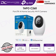 TP-LINK TAPO C260 4K 8MP Pan/Tilt AI Home Security Dual-Band Wi-Fi Camera (3YRS)
