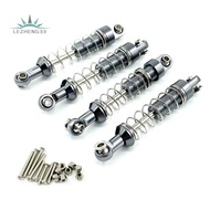 for MN D90 MN-90 MN99S  C14 C24 C34 RC Car 4Pcs Metal  Damper Upgrade Parts Accessories