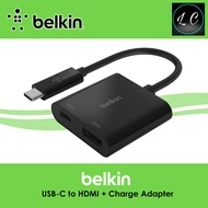 Belkin Original AVC002btBK USB-C To HDMI 60W PD Charge Adapter