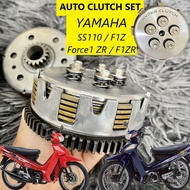 XO Complete Clutch | 5-Spring Automatic Clutch for Yamaha SS110 F1Z - Force1ZR F1ZR [ Clutch + Housi