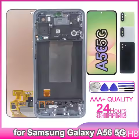 Tested LCD for Samsung Galaxy A56 5G Display Touch Screen Digitizer Assembly Replacement for Samsung