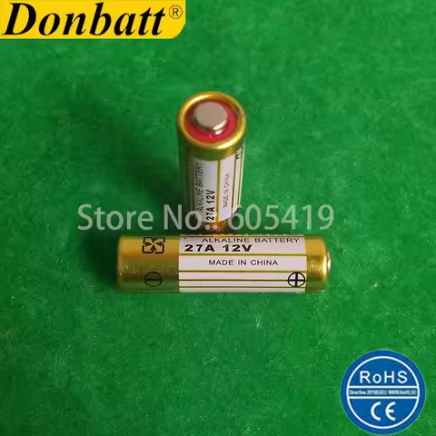 400pcs/Lot 12V 27A V27GA LR828 A27 Alkaline Battery For Remote Control Car Key
