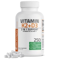 Ready Stock Fast Shipping tk Hot-selling Vitamin K2+D3 Capsules 120 Capsules VitaminK2+D3 Factory Di
