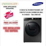 SAMSUNG WD10T784DBX/SP 10.5/7KG WASHER DRYER *FREE DELIVERY* *FREE INSTALL AND DISPOSE*