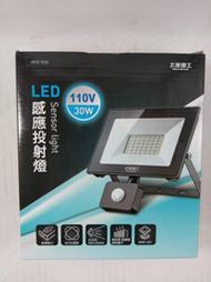 ☆一粒米☆ [太星電工]30W LED感應投射燈110V白光WDC-1030