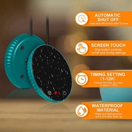 Candle Warmer/Coffee Warmer 8H Auto Shut Off 1-12H Candle 2 Temp Setting 122/140℉