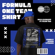 F1 Visa Cashapp - Ricciardo & Tsunoda Black T-shirt