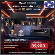Onkyo TX-SR494 + KlipschTheater Pack 5.1