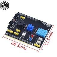 Temperature Humidity DHT11 LM35 Sensor LED IR Receiver Buzzer I2C Multifunction Expansion Board For 