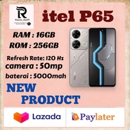 Promo hp itel P65 terbaru Ram 16GB /256GB, CAM 50MP ,BAT 5000 MAH ,18W CHARGER ,GARANSI RESMI 1TAHUN