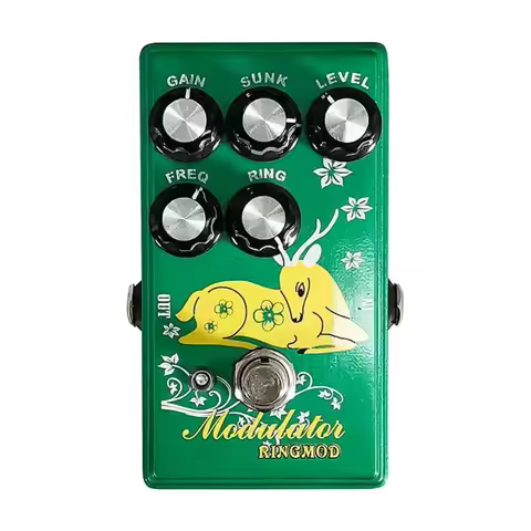 Electric Guitar Ringmod Effect Pedal Multi Modulation Pedal Ring Modulator Pedal,Guitar Pedal Access