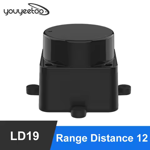 DTOF LiDAR LD19 laser Radar Lidar TOF Scanner 360° Ranging frequency 4500Hz Resistance Flight Time R