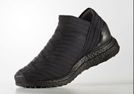 (稀少正品）愛迪達足球鞋 adidas Nemeziz Tango 17 Ultra Boost Triple Black