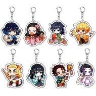 Demon Slayer Kitchen Gate Tanjiro Kitchen Gate Nezuko Acrylic Keychain Anime Merchandise Comic Exhib
