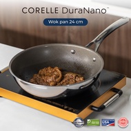 Corelle DuraNano กระทะก้นลึก 26 cm. Wokpan CBD302