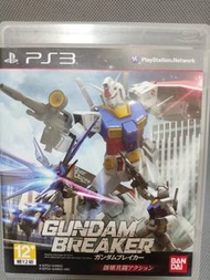 二手 PS3 Game Gundam Breaker 高達 破壞者 遊戲 行版