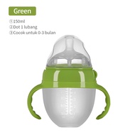 BEVAVAR PIKO botol susu bayi leher lebar dengan pegangan/Anti kolik botol bayi BPA free