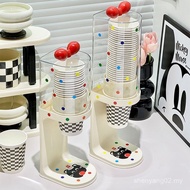 One Time Cup Picker High-Appearance Perforation-Free Wall-Mounted Wallpaper Cup Holder Water Dispens