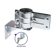 Convex Mirror, Metal Indoor/Outdoor Traffic Mirror Wall Clamp